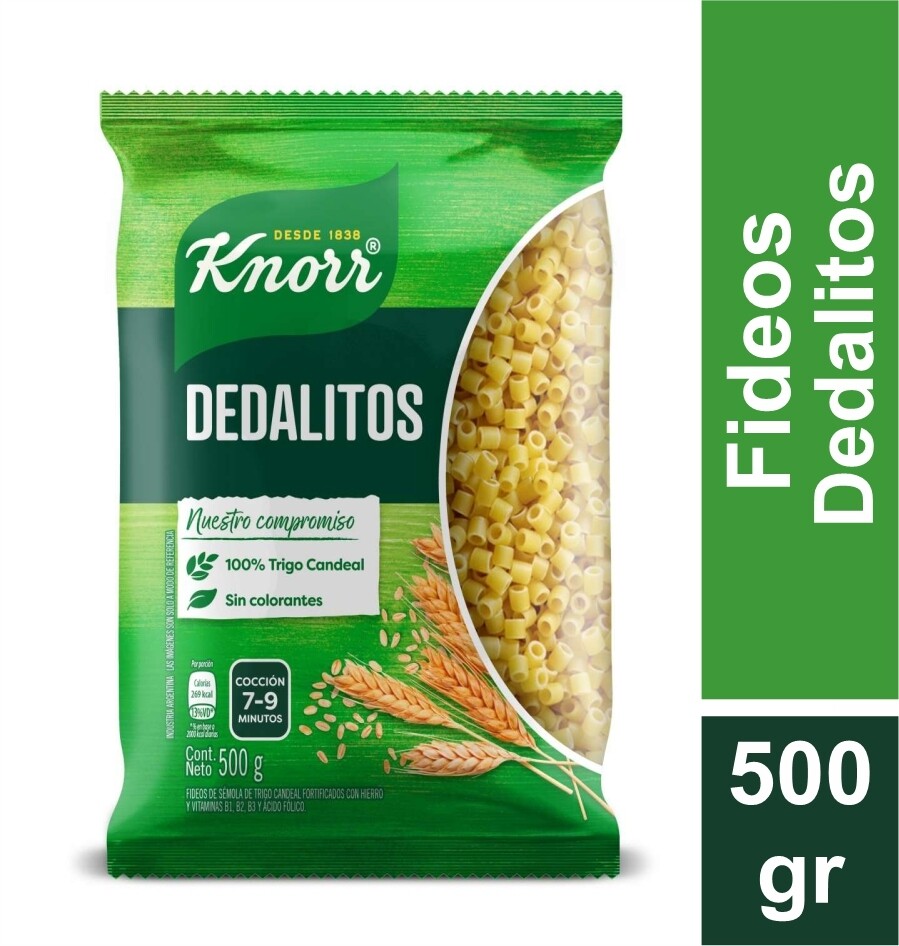 KNORR FIDEOS DEDALITOS x500grs
