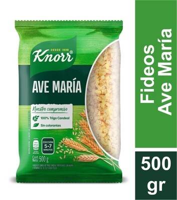 KNORR FIDEOS AVE MARIA x500 GR