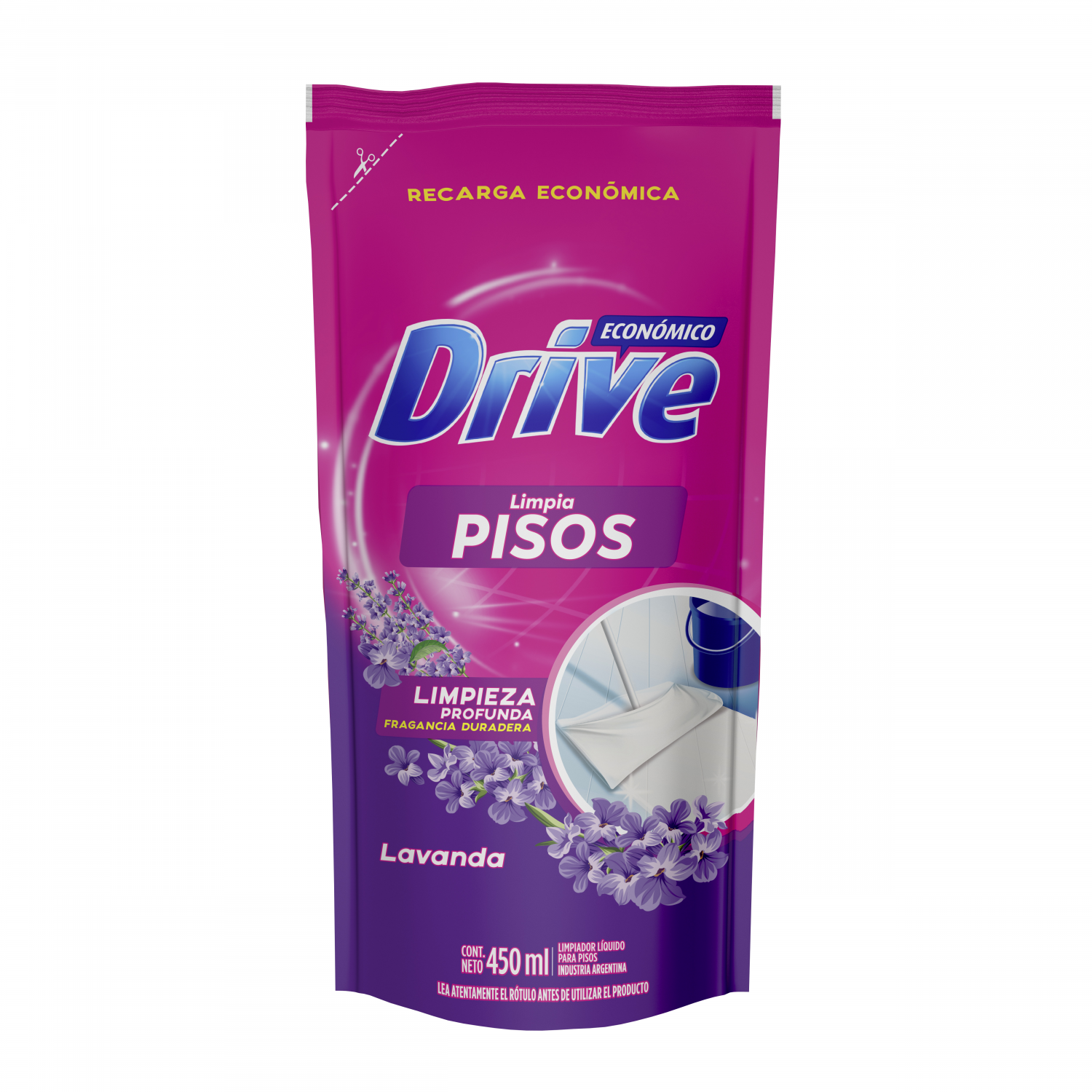 DRIVE PISOS LAVANDA D/P x450ml