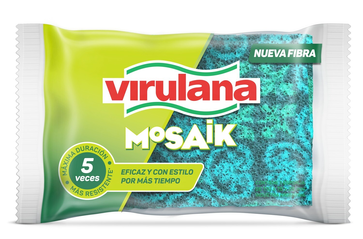 VIRULANA ESPONJA MOSAIK