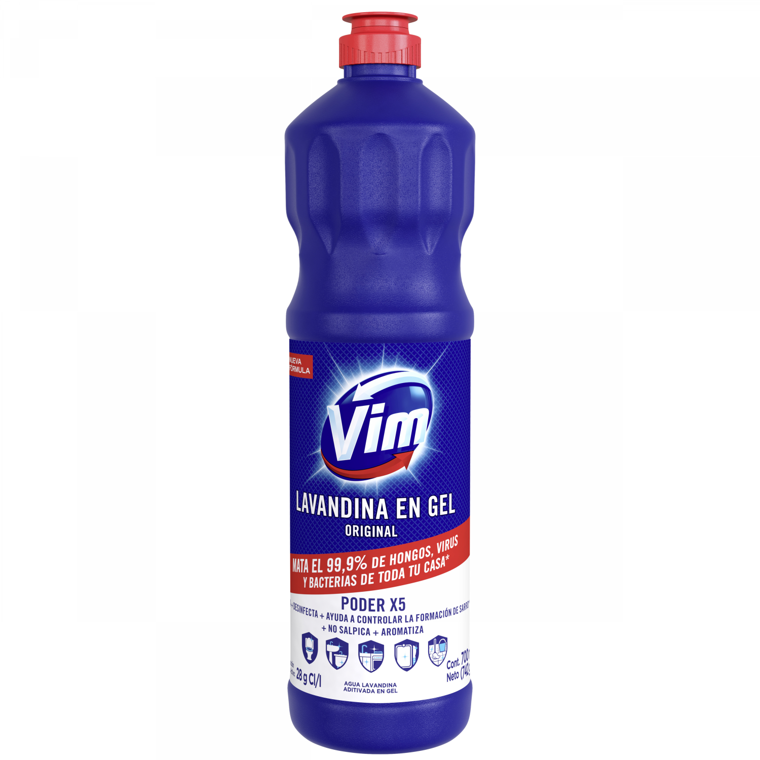 VIM LAVANDINA GEL ORIGINAL 12X700ML