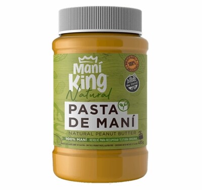 PASTA DE MANI KING NATURAL x485grs
