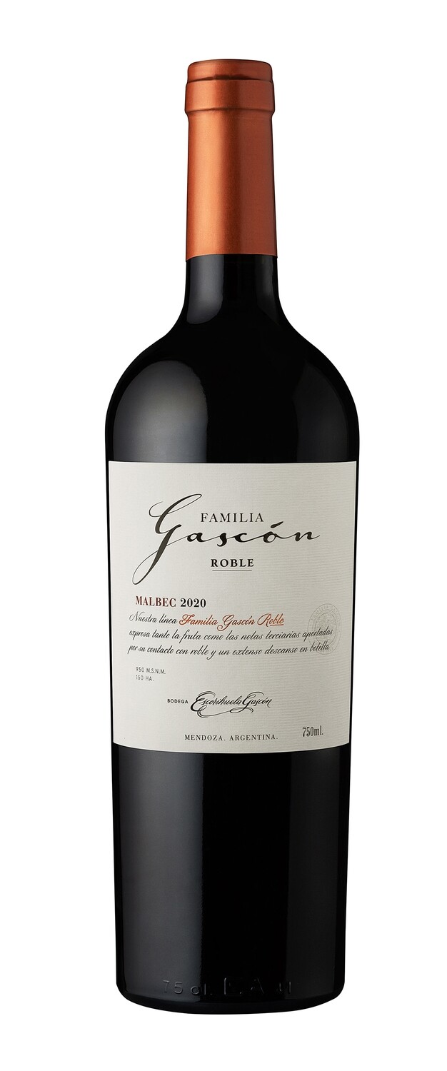 FAMILIA GASCON ROBLE MALBEC x750cc