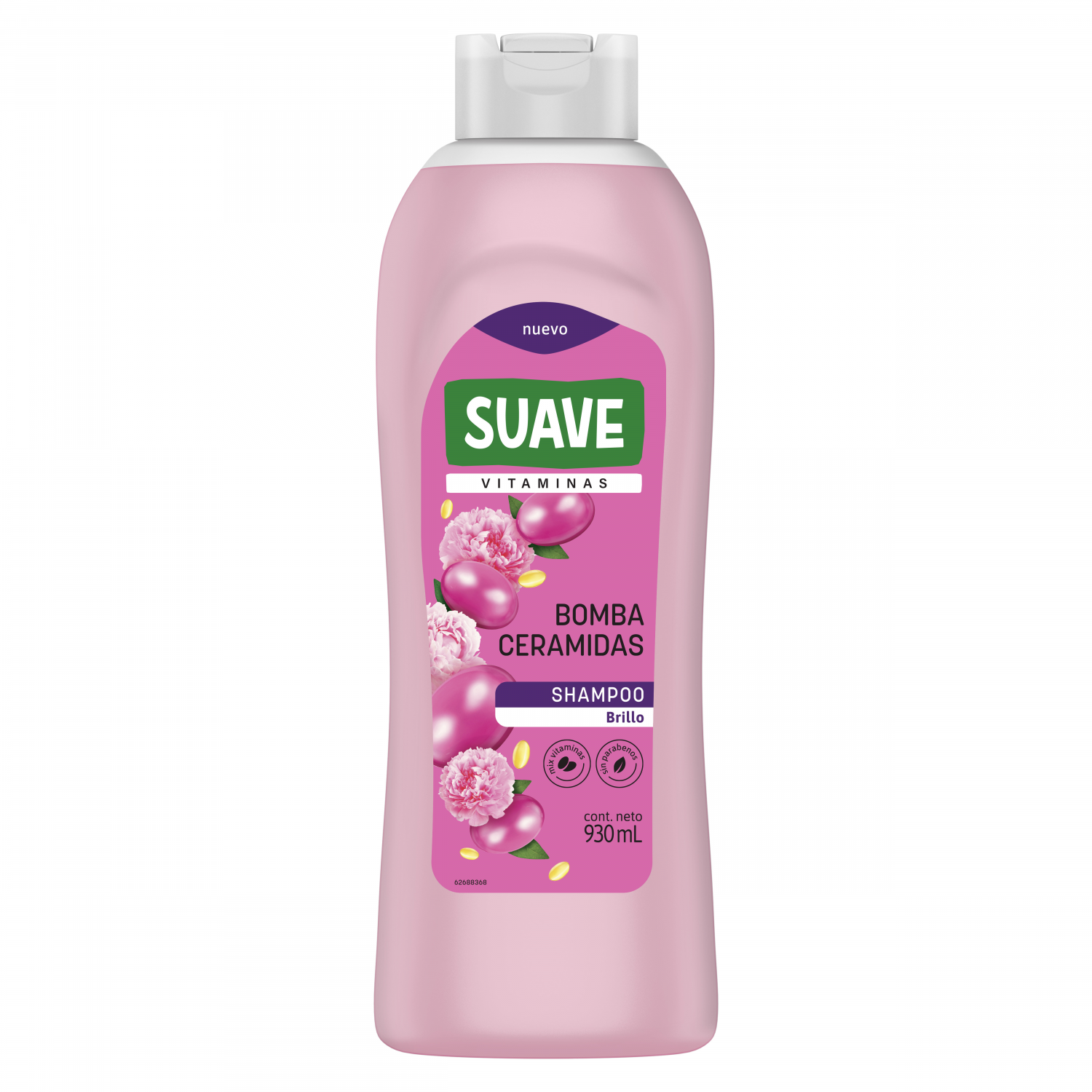 SUAVE SH/ BOMBA CERAMIDAS x930ml