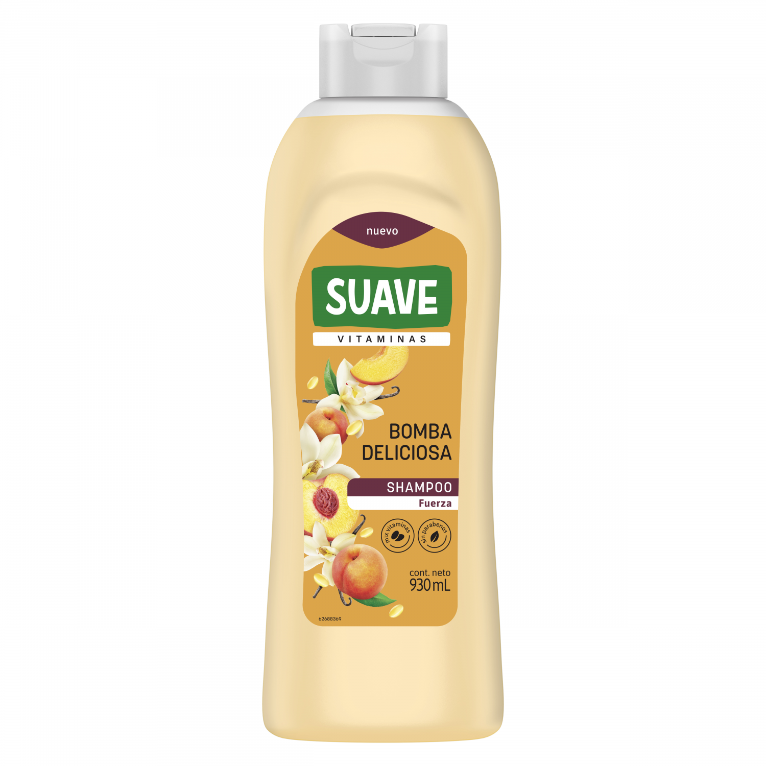 SUAVE SH/ BOMBA DELICIOSA x930ml