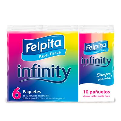 PAÑUELO FELPITA BUNDLE x6x10u