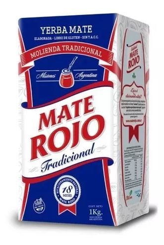 YERBA MATE ROJO TRADICIONAL x500gr