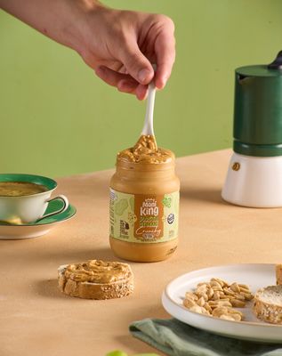 PASTA DE MANI KING CRUNCHY x350grs