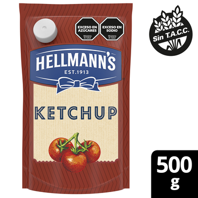 HELLMANNS KETCHUP DOYPACK x500gr