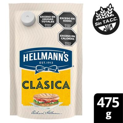 HELLMANNS MAYONESA DOYPACK x475gr