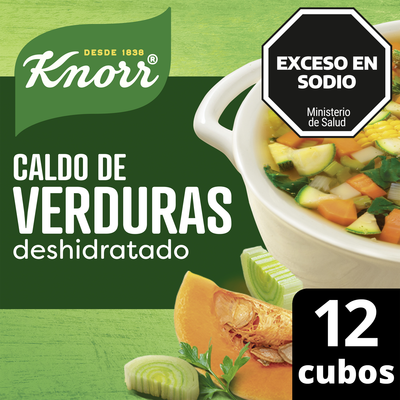 KNORR CALDO VERDURAS x12 CUBOS