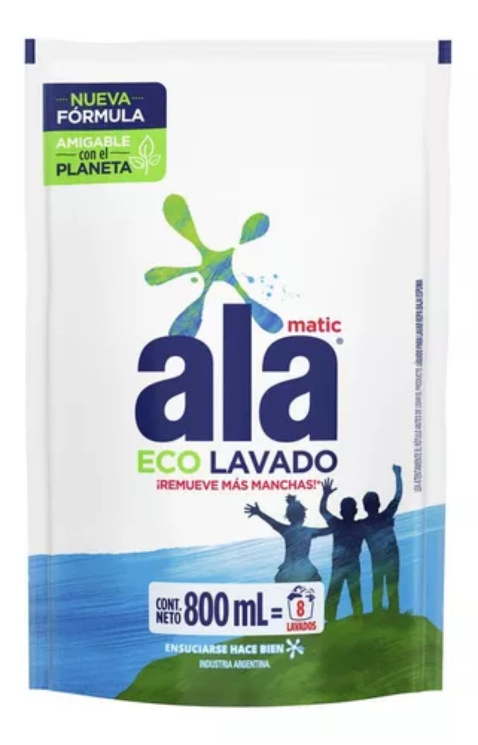 ALA LIQ P/LV ROPA BE ECOLAVADO x800ml