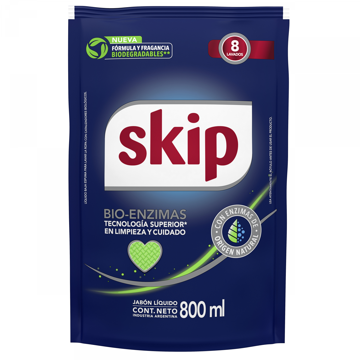 SKIP LIQ LV ROPA BIO ENZIMAS x800ml