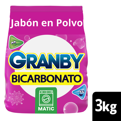 GRANBY POLVO MATIC ROSAS x3kg