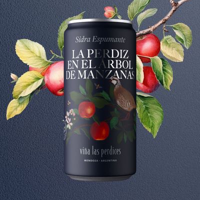 LAS PERDICES SIDRA PREMIUM MANZANA LATA x269ml
