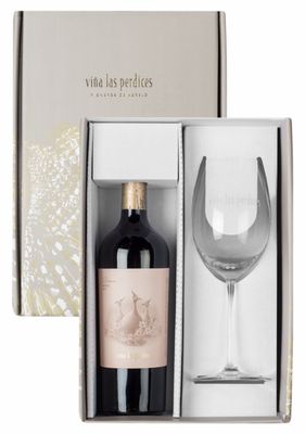 E. LAS PERDICES RESERVA MALBEC + COPA x750cc