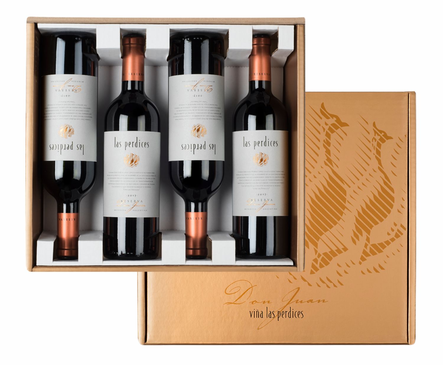 LAS PERDICES DON JUAN RESERVA 4x750cc