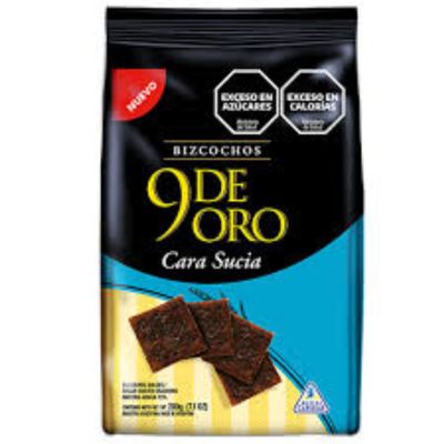 BIZCOCHO 9 DE ORO CARA SUCIA x200gr