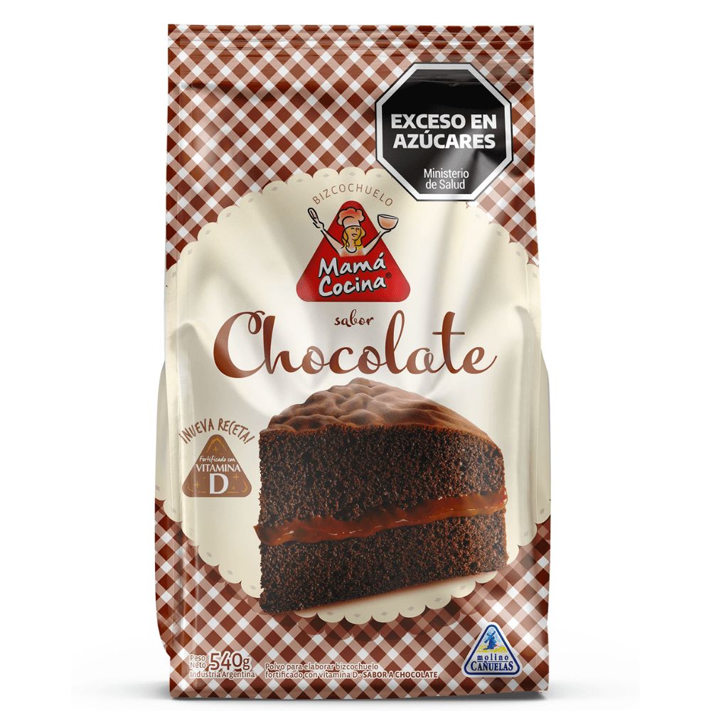 PREMEZCLA BIZCOCHUELO CHOCOLATE MAMA COCINA x540gr