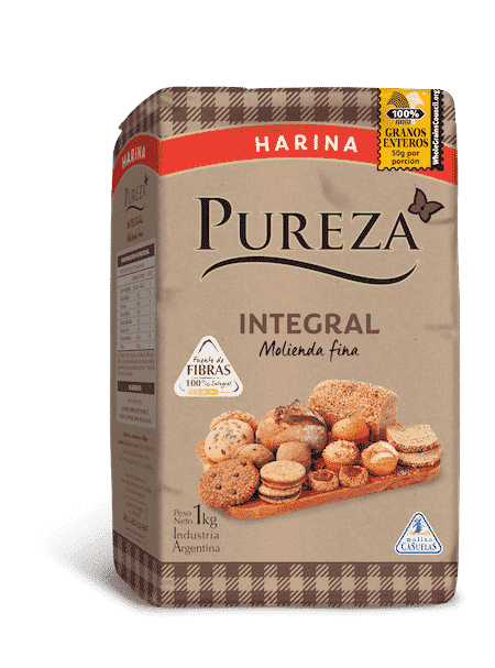 HARINA 100% INTEGRAL PUREZA x1kg