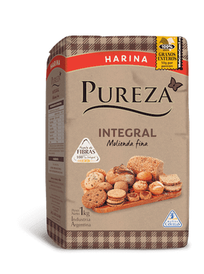 HARINA 100% INTEGRAL PUREZA x1kg