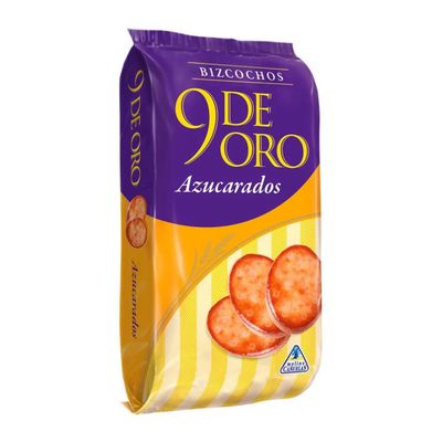 BIZCOCHO 9 DE ORO AZUCARADOS x210gr