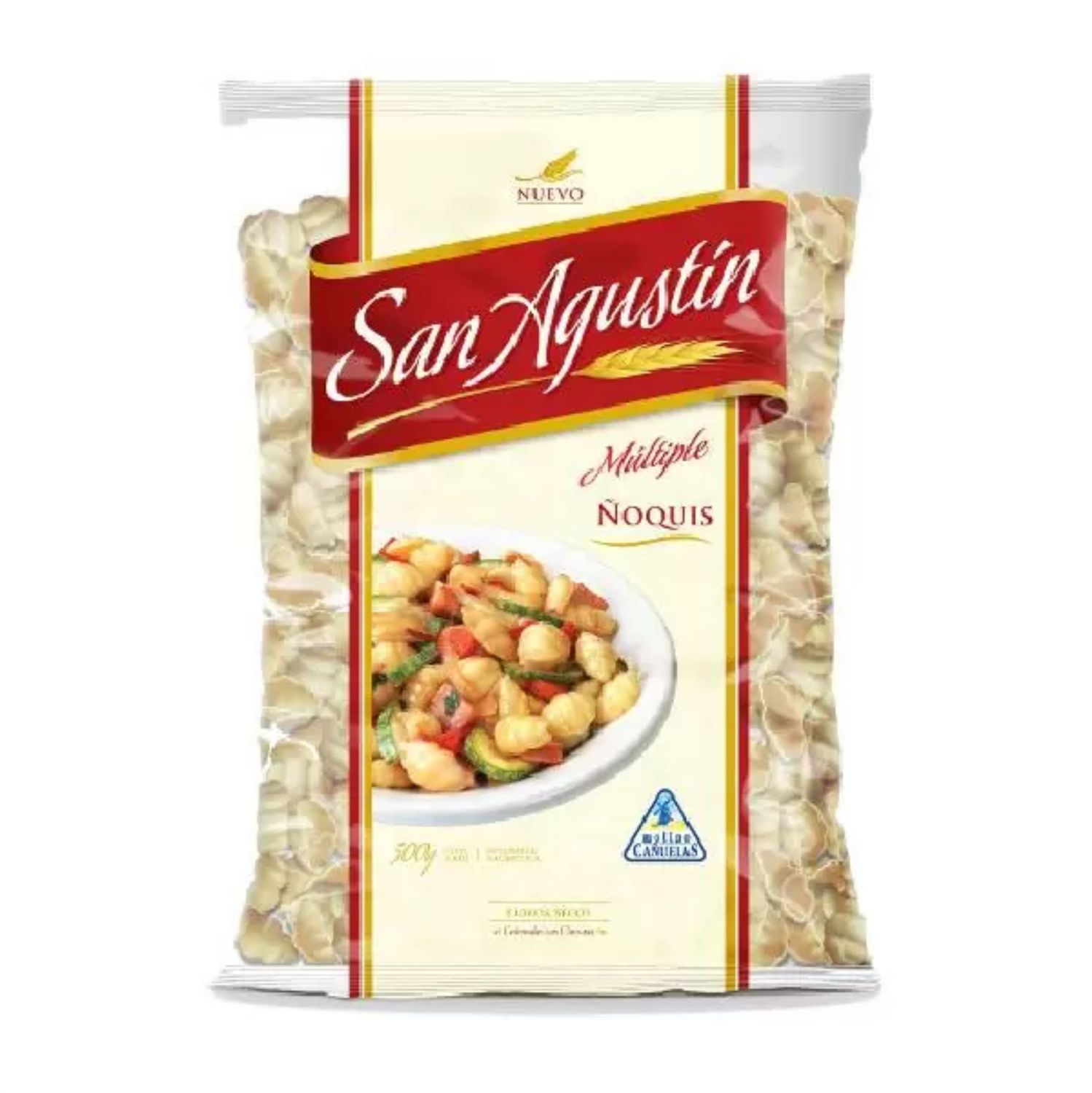 FIDEOS ÑOQUIS SAN AGUSTIN x500gr