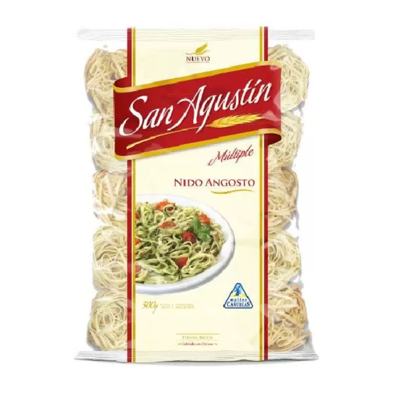 FIDEOS NIDO ANGOSTO SAN AGUSTIN x500gr