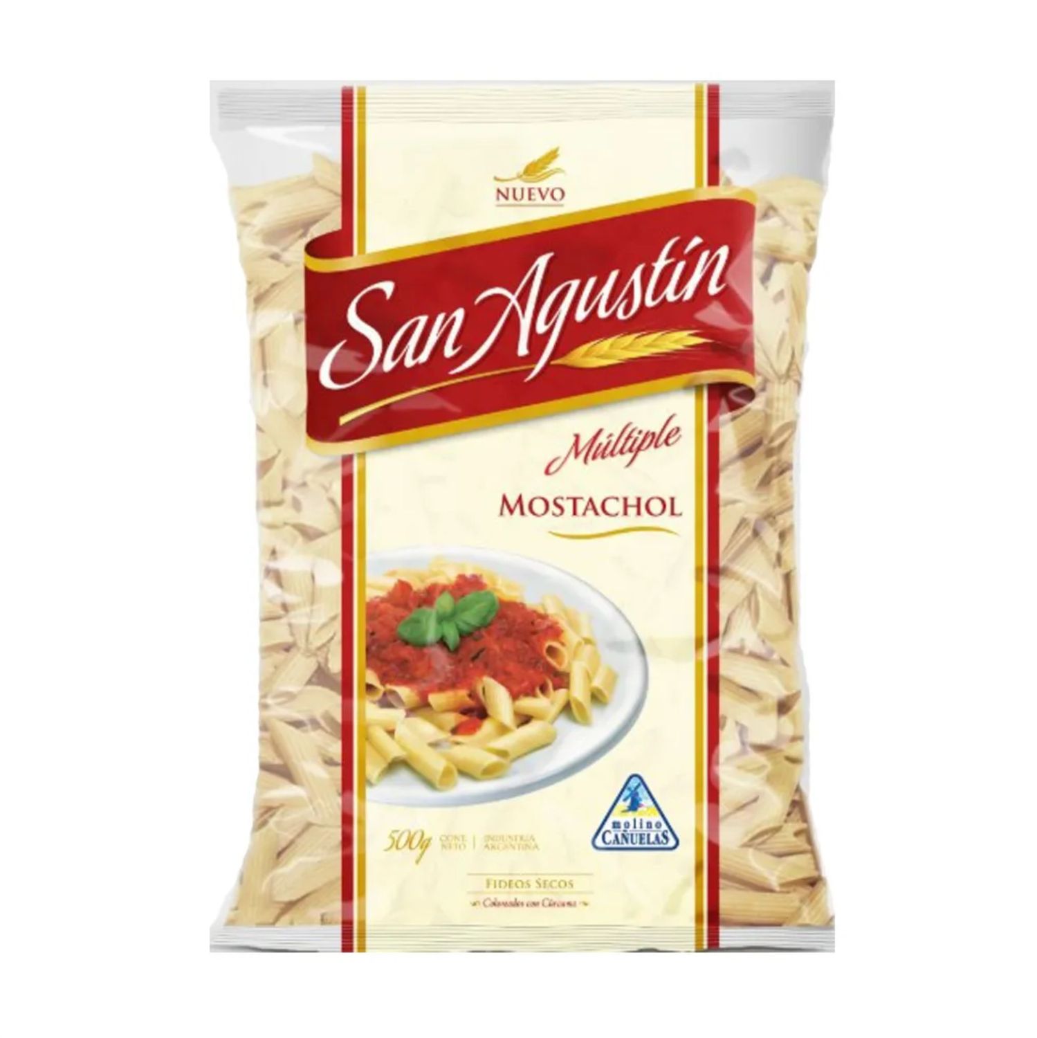 FIDEOS MOSTACHOL SAN AGUSTIN x500gr