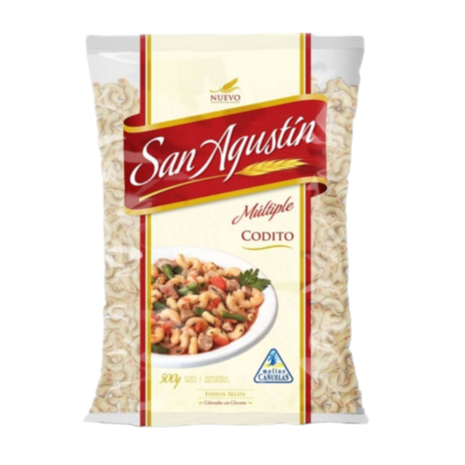 FIDEOS CODITO SAN AGUSTIN x500gr