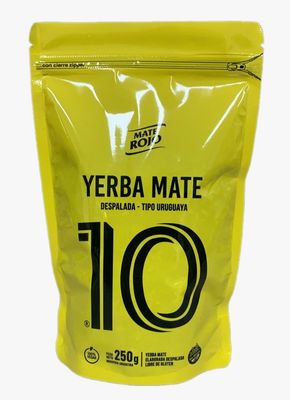 YERBA MATE ROJO 10 DESPALADA x250gr