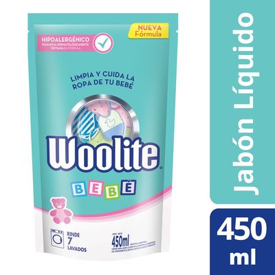 WOOLITE JAB. LIQ. MAQ. BEBE D/P x450cc