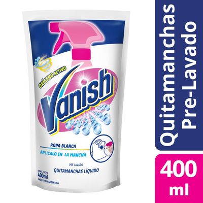 VANISH QUITAMANCHA PRELAV. BLANCO D/P x400cc