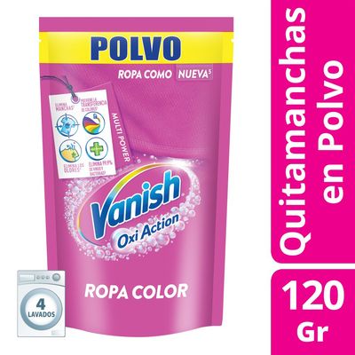 VANISH QUITAMANCHA POLVO ROSA D/P x120grs