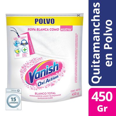 VANISH QUITAMANCHA POLVO BLANCO D/P x450grs