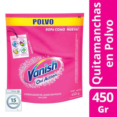 VANISH QUITAMANCHA POLVO ROSA D/P x450grs