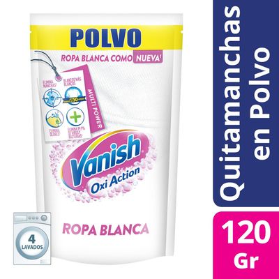 VANISH QUITAMANCHA POLVO BLANCO D/P x120grs