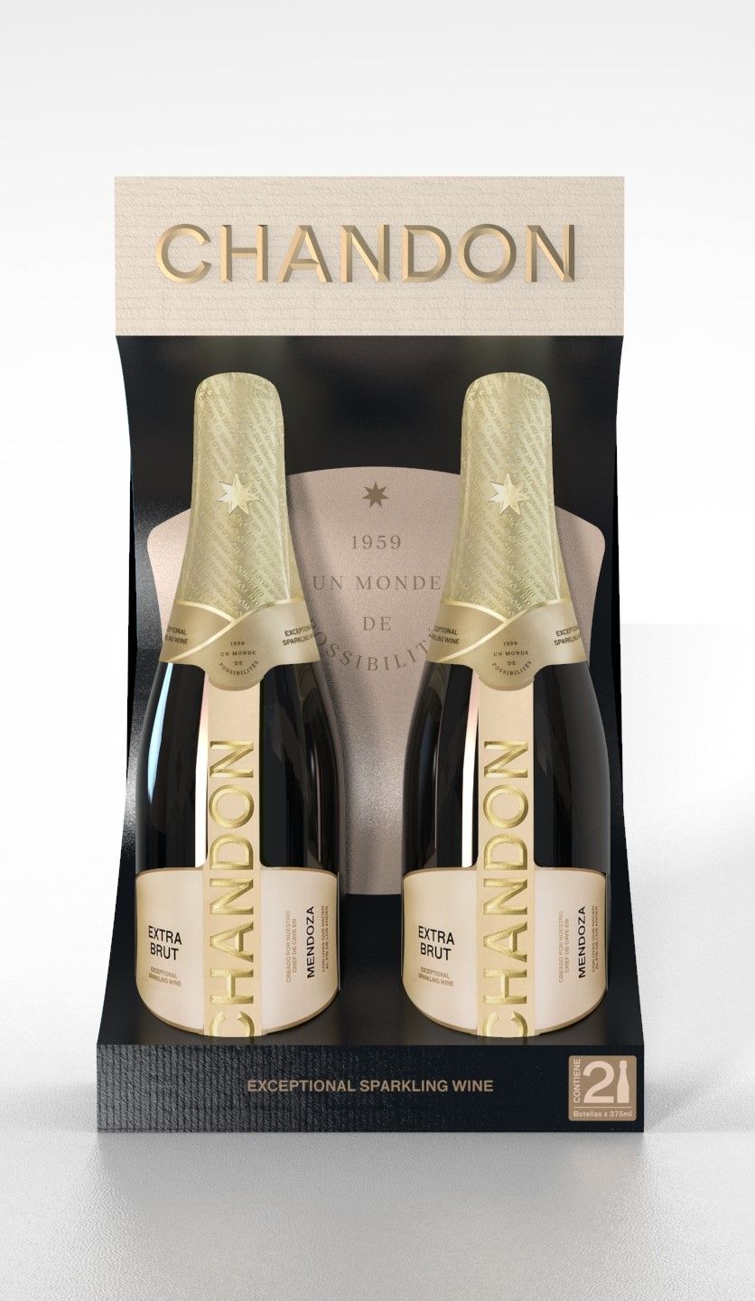 E. CHANDON EXTRA BRUT TWIN PACK 2x375cc