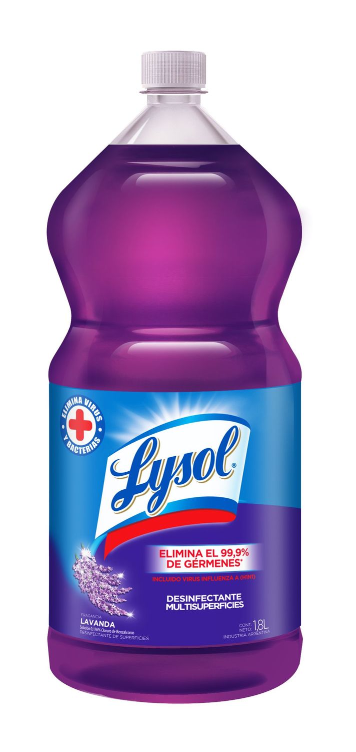LYSOL DESINF. LAVANDA x1800cc
