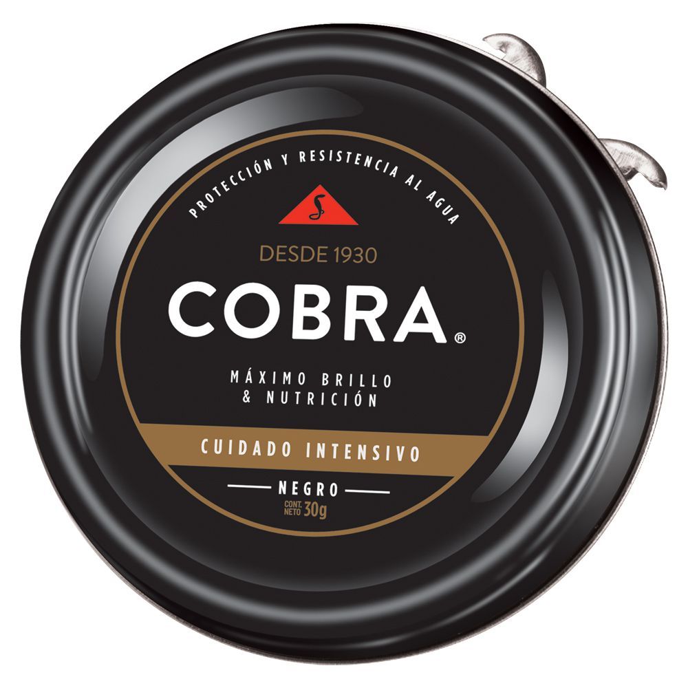 COBRA POMADA P/CALZADO NEGRO x30grs
