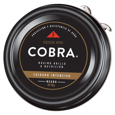 COBRA POMADA P/CALZADO NEGRO x30grs