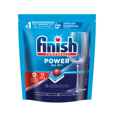 FINISH LAVAVAJ. DET. TABLETAS 13x16grs