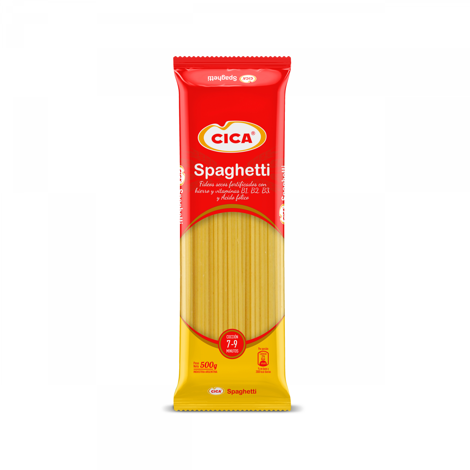 CICA FIDEOS SPAGHETTI x500gr