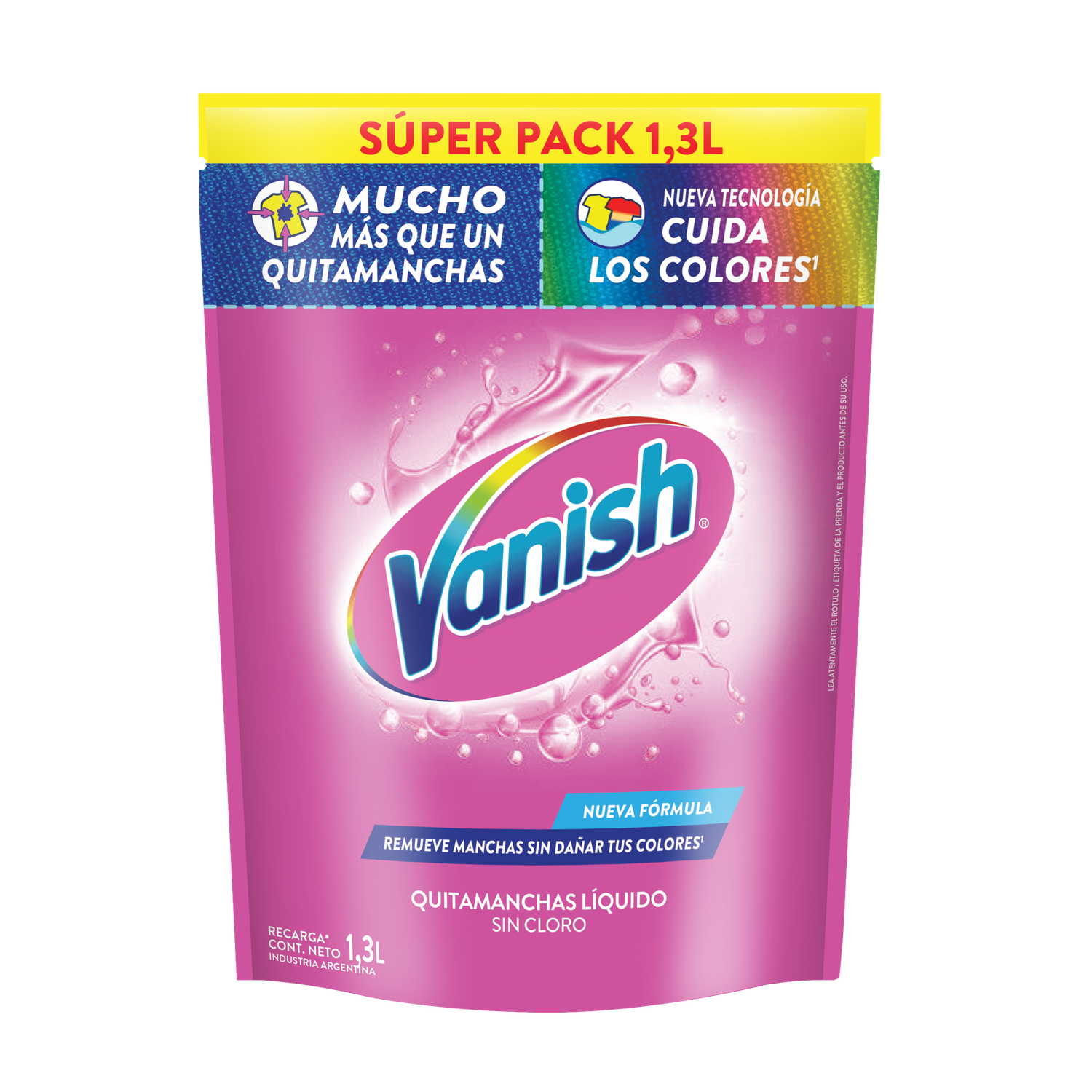 VANISH QUITAMANCHA LIQ. ROSA D/P x1300cc