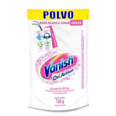 VANISH QUITAMANCHA POLVO BLANCO D/P x120grs