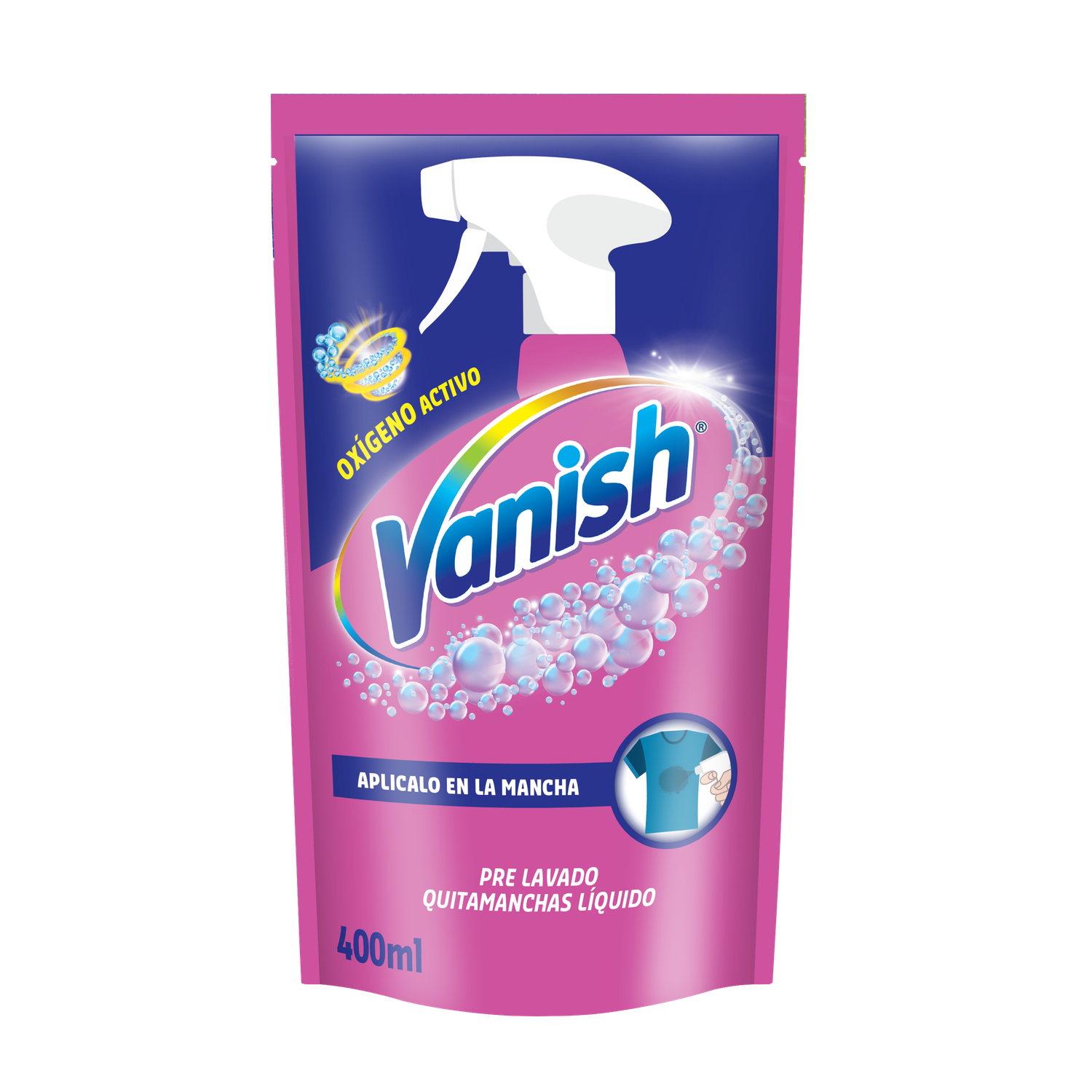 VANISH QUITAMANCHA PRELAV. ROSA D/P x400cc