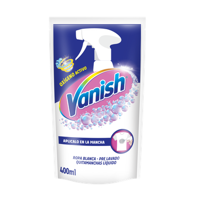 VANISH QUITAMANCHA PRELAV. BLANCO D/P x400cc