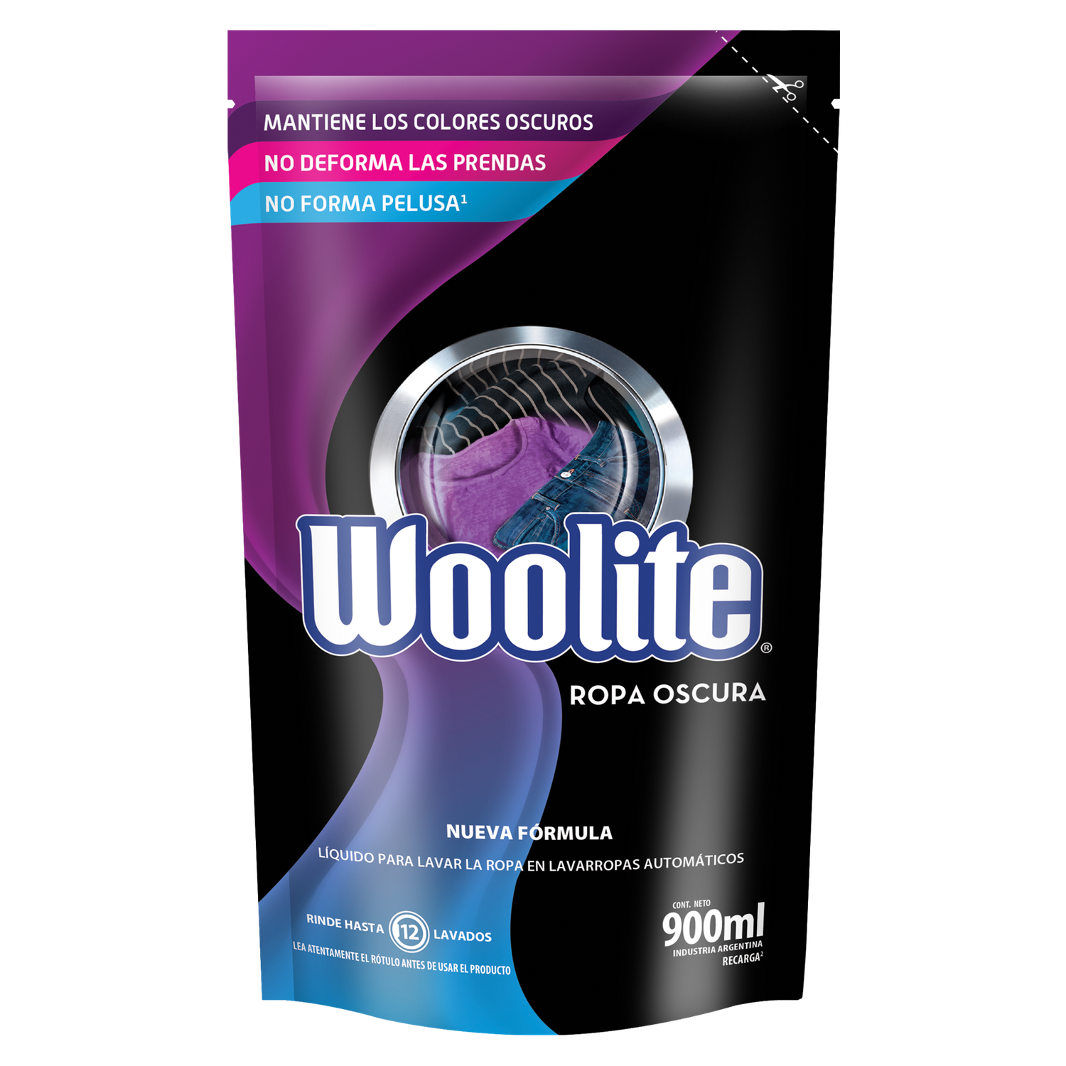 WOOLITE JAB. LIQ. MAQ. ROPA OSCURA D/P x900cc
