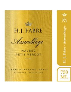 FABRE HJ MALBEC PETIT VERDOT x750cc