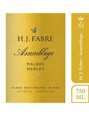 FABRE HJ MALBEC MERLOT x750cc